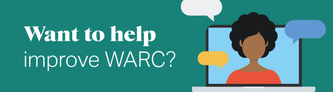 Want to help improve WARC?