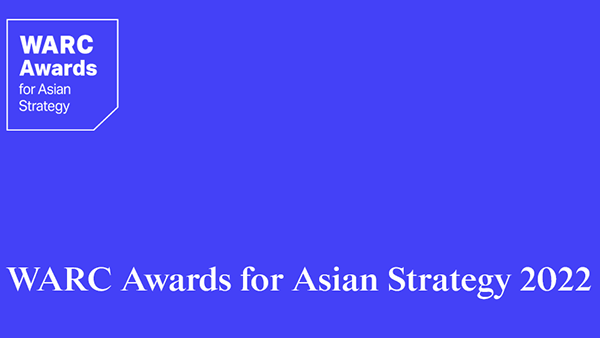 WARC Awards for Asian Strategy 2022 – shortlist announced