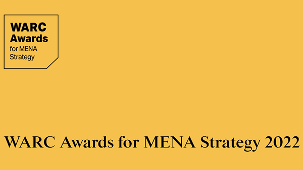 WARC Awards for MENA Strategy 2022 – shortlist announced